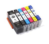 eewwgjrTHH Cartucho de Tinta Compatible con Impresora 680 681 PGI680 CLI681 PGI-680 CLI-681 TS6365 TR7660 TS8360 TR8660 TS9565(6COLOR-1SET)