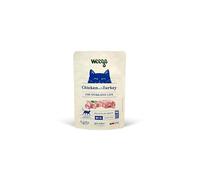 EEXDMX Thermal Weego Wet Cat Food Turkey For Sterilized Cats 85G