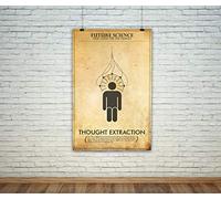 Eeypy Cartel divertido con texto en inglés «Warning I Belong to a Firefighter» sin marco, 20,3 x 30,5 cm