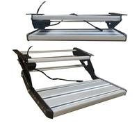 EEYZD Campervan Step, RV eléctrico Drop Down Camper Pasos Plegable, Aluminio sólido RV Puerta Entrada Inferior Autocaravana Paso