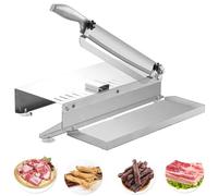 EEYZD Cortadora de Fiambre Cortafiambres Cortador Embutido Deflector Ajustable de Acero Inoxidable Engrosado y Ventosa Gruesa Reforzada con Tornillos,Adjustable Large