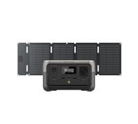 EF EcoFlow - Estación eléctrica portátil River 2 y panel solar de 45 W, generador salario para camping, autocaravana