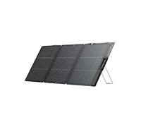 EF EcoFlow Panel solar portátil y ligero 160 W, diseño bifacial | Conversión 25%, celda solar tipo N, soporte, cable XT60 incorporado, guía de ángulo solar integrada, resistencia al agua IP68
