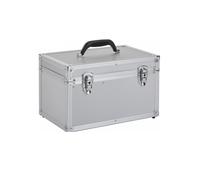 Efalock Maletín de trabajo de aluminio Plata