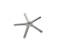 Efalock Fusskreuz para Taburete Clictec Classic Plata