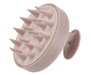 Efalock Greentools Champú / cepillo de masaje para la cabeza rosegreen