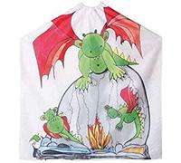 Efalock infantil Cloak Fire Dragon - 95 x 130 cierre de gancho
