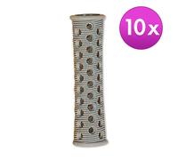 Efalock Original Grip Hair Winder Gris, Ø 15 mm, Por paquete de 10 piezas