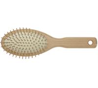 Efalock Pneumassagebürste Vita Flex 9-reihig Ovalado Grande Madera Clara