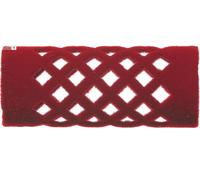 Efalock Rulos De Metal Acolchados FLOCKED CURLER 46 Mm 18 Mm Rojo 12 Piezas