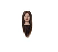 Efalock Übungskopf Basic Line Lina 50CM Braun Principiantes Anfänger-kurse