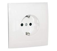 Efapel logus 90 - Base monobloc schuko logus blanco