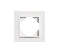 Efapel logus 90 - Marco simple logus blanco/blanco