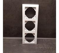 Efapel logus 90 - Marco triple logus blanco