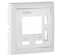 Efapel logus 90 - Tapa interruptor horario digital 1 circuito logus blanco