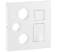 Efapel logus 90 - Tapa toma multiple r-tv-sat-rj45/fo logus marfil