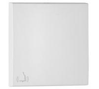 Efapel logus 90 - Tecla simple con simbolo campana logus blanco