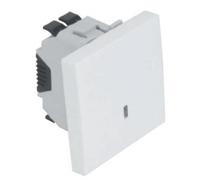 Efapel quadro 45 - Interruptor luminoso 2 módulos q-45 blanco