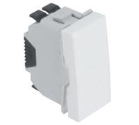 Efapel quadro 45 - Interruptor unipolar 1 módulo q-45 blanco