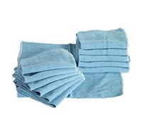 efase Pack 12 PAÑO 40x46 Punto Azul 80% algodón. Bayeta Resistente, Multiusos y multisuperficie.