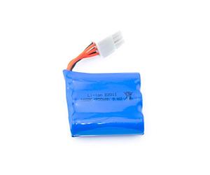 Efaso Batería 9,6V 700mAh LI-ION Con EL-6P Enchufe Idóneo Para RC Xin Lehong 9116 9115, Hosim S911 S912 S913