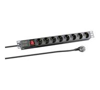EFB 19 1HE Steckdosenleiste 8xCEE 7/3 mit Schalte NUEVO