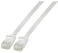 EFB - Cable de pares trenzados RJ45 (U/UTP, cat. 6A, PVC, 3 m), color blanco