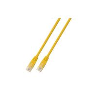 EFB Elektronik 2m Cat6 Patch - Cable de red (2 m, Cat6, U/UTP (UTP), RJ-45, RJ-45, Amarillo)