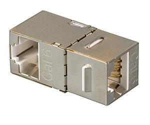 EFB-Elektronik 37483.1 Adaptador de Cable RJ45 Acero Inoxidable - Adaptador para Cable (RJ45, RJ45, Female Connector/Female Connector, Acero Inoxidable)