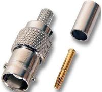 EFB-Elektronik 52509.1 BNC Gris - Conector (BNC, Gris, Latón, Níquel/Dorado, 50 Ω, 1 Pieza(s))