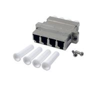 Efb elektronik 53353.1 conector lc metálico, blanco