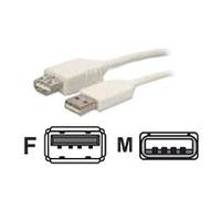 EFB Elektronik 5m, USB 2.0, M/F 5m USB A USB A Macho Hembra Gris - Cable USB (USB 2.0, M/F, 5 m, USB A, USB A, 2.0, Macho/Hembra, Gris)