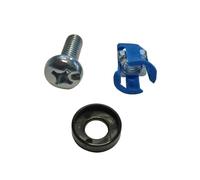 EFB-Elektronik Juego de tuercas para jaula 691102 M6 50 piezas