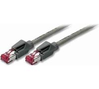 EFB-Elektronik Сat.6a HiroseTM21 SF/UTP - Cable de Red (3 m, Cat6a, SF/UTP (S-FTP), RJ-45, RJ-45, Gris)
