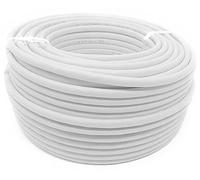 EFB-Elektronik - Cable coaxial (Cat. 7, S/FTP, LSZH, 10 GB, 600 MHz, 100 m), Color Blanco