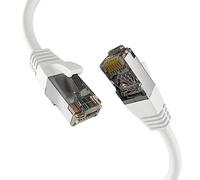 EFB-Elektronik - Cable de red CAT8 de hasta 40 Gb - Cable LAN de 20 m Cable Ethernet con protección contra torceduras - Transferencia de datos y alimentación PoE - Conector RJ45, apantallamiento S/FTP