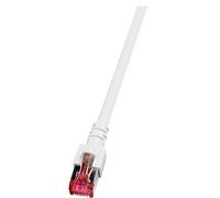 EFB-Elektronik - Cable de Red, Latiguillo RJ45, Cable de conexión (SFTP, cat. 6, LSZH, 0,5 m), color blanco