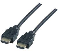 Cable HDMI de Alta Velocidad con Ethernet, Conector Tipo A a Conector Tipo A, 4K30Hz, Color Negro