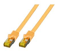 EFB-Elektronik - Cable RJ45 (S/FTP, cat. 6A, LSZH, categoría 7, 3 m), color amar