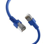 EFB-Elektronik Cat5e, 10m - Cable de Red (10m, 10 m, Cat5e, SF/UTP (S-FTP), RJ-45, RJ-45, Azul)