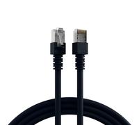 EFB-Elektronik Cat5e, 5m - Cable de Red (5m, 5 m, Cat5e, SF/UTP (S-FTP), RJ-45, RJ-45, Negro)