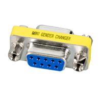 Efb elektronik d-sub 9 f/f d-sub 9-pin metálico, amarillo