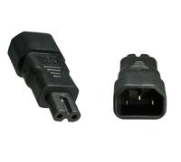 Efb elektronik eb515.2 adaptador de enchufe eléctrico c14 c7 negro