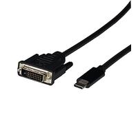 EFB-Elektronik EBUSBC-DVIK.2 Adaptador de Cable de vídeo 2 m USB Tipo C DVI-D Negro