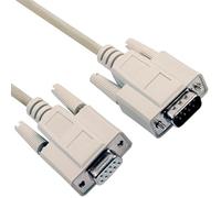 EFB-Elektronik EK131.5 - Cable de Serie (Beige, 5 m, D-Sub 9, D-Sub 9, Male Connector/Female Connector)