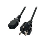 Efb elektronik ek511.1,8 cable de transmisión negro 1,8 m enchufe tip