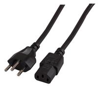 Efb elektronik ek537.2v3 cable de transmisión negro 2 m t12 c13 acopl