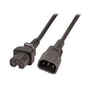 Efb elektronik ek585.2v2 cable de transmisión negro 2 m iec c14 iec c