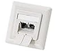 Efb elektronik et-25211.1v1 toma de corriente 2 x rj-45 blanco