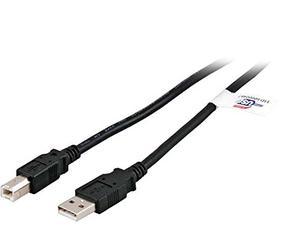 EFB-Elektronik Goobay - Cable de conexión USB 2.0 (A-B, 1,8 m), color negro